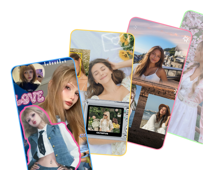 Trendy template presets to unlock artistic flair